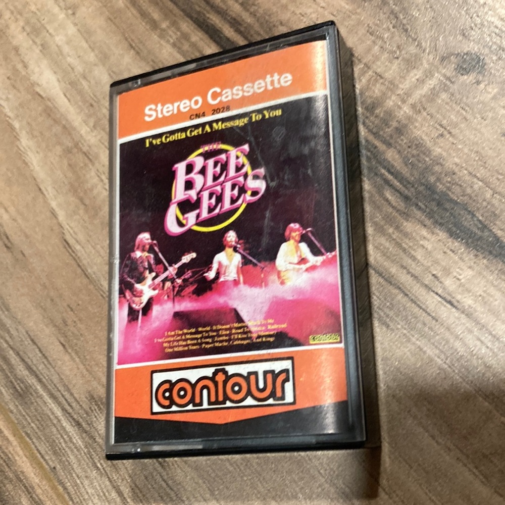 The Bee Gees cassette tape ~ I’ve gotta get a message to you